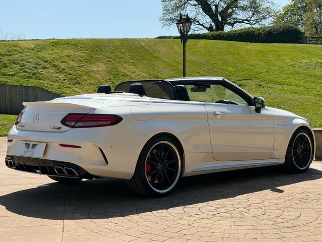 Mercedes-Benz C Class 2020 4.0 C63 V8 Biturbo Amg S Premium Plus Cabri LS70POU White #5