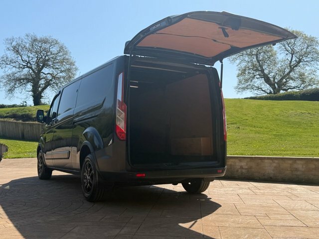 Ford Transit Custom 2022 2.0 340 Ecoblue Trail Panel Van Ma MM72PXS Black #6