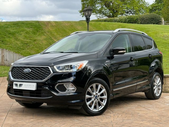 Ford Kuga 2017 2.0 Tdci Vignale Suv Powershift Aw FT17OED Black #2