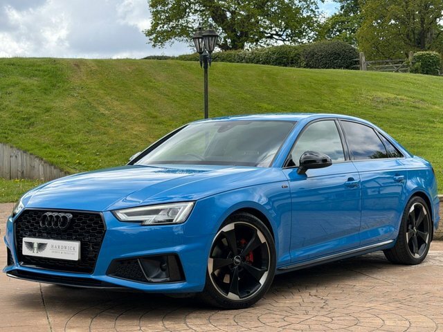 Audi A4 2019 2.0 Tfsi 35 Black Edition Saloon S Blue #2