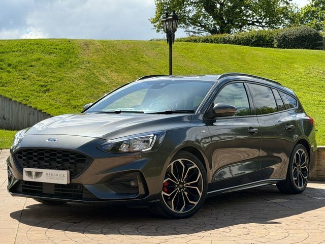 Ford Focus 2020 1.5 Ecoblue St-line X Estate AV69NWN Grey #2
