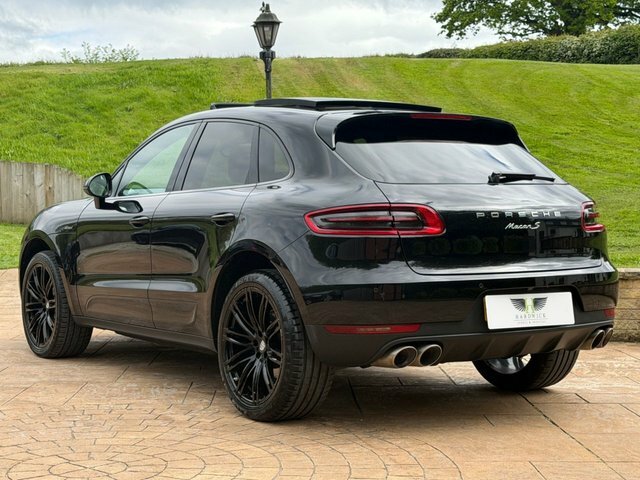 Porsche Macan 2017 3.0 Td V6 S Suv Pdk 4Wd Euro 6 S RX67RMY Black #6
