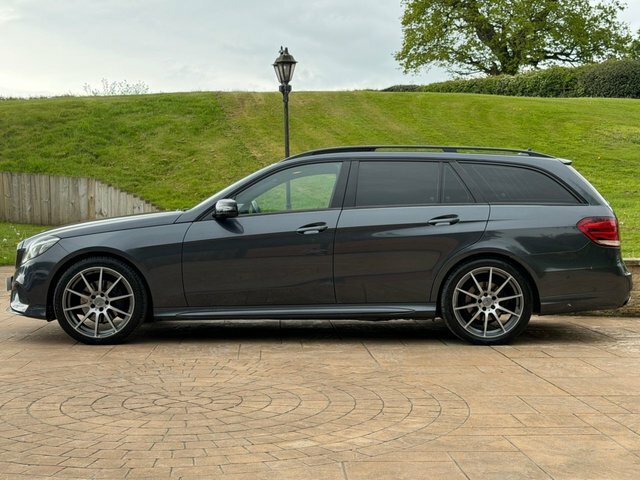 Mercedes-Benz E Class 2016 2.1 E220 Bluetec Amg Night Edition Premium YS16VLD Brown #4