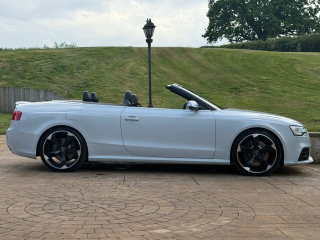 Audi RS5 2014 4.2 Fsi V8 Cabriolet S Tronic Quat Grey #3