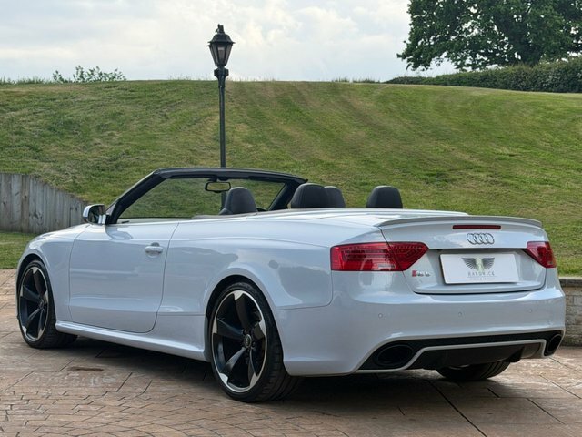 Audi RS5 2014 4.2 Fsi V8 Cabriolet S Tronic Quat Grey #6