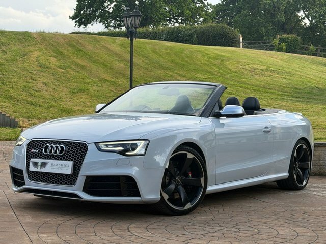 Audi RS5 2014 4.2 Fsi V8 Cabriolet S Tronic Quat Grey #2