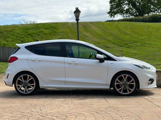 Ford Fiesta 2020 1.0T Ecoboost Mhev St-line X Edition Hatchbac PO70ONC White #3