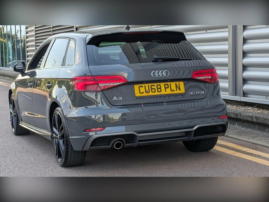 Audi A3 1.0 Tfsi 30 S Line Sportback Euro 6 Ss CU68PLN Grey #3