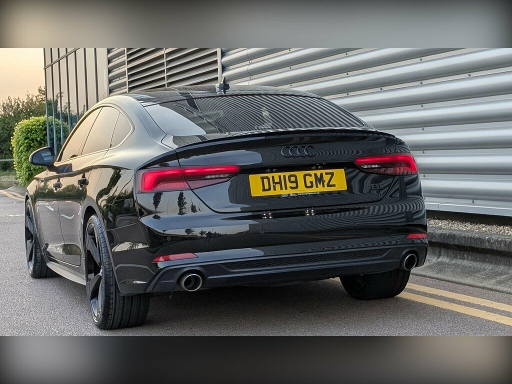 Audi A5 2.0 Tfsi 40 Black Edition Sportback S Tronic Euro DH19GMZ Black #4