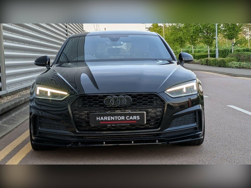 Audi A5 2.0 Tfsi 40 Black Edition Sportback S Tronic Euro DH19GMZ Black #2
