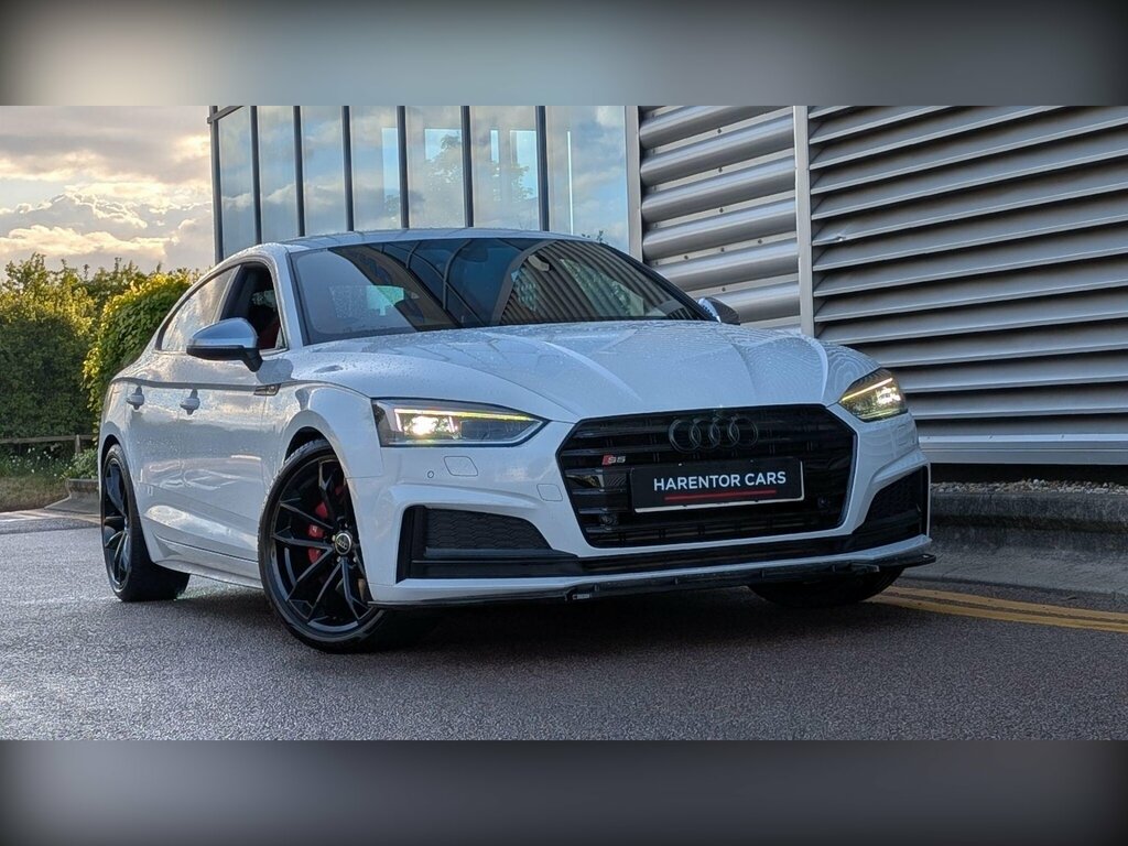 Audi S5 3.0 Tfsi V6 Sportback Tiptronic Quattro Euro 6 S R2DHO White #5