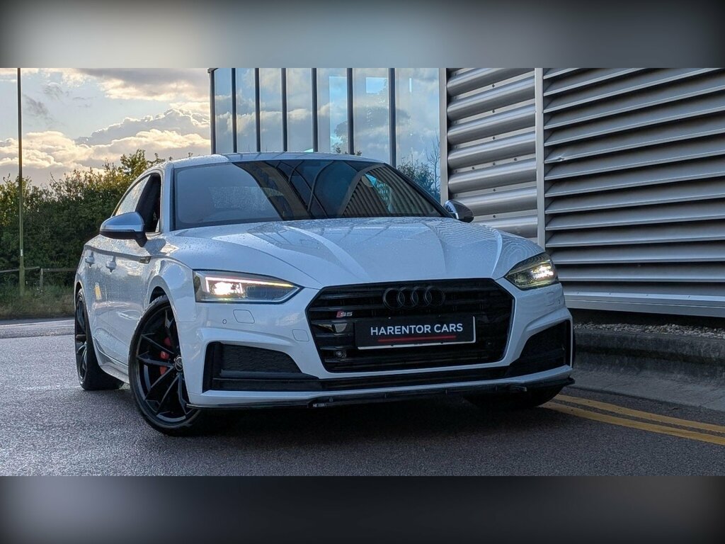 Audi S5 3.0 Tfsi V6 Sportback Tiptronic Quattro Euro 6 S R2DHO White #6