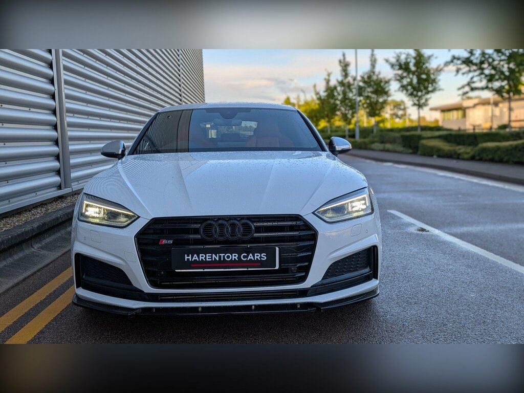 Audi S5 3.0 Tfsi V6 Sportback Tiptronic Quattro Euro 6 S R2DHO White #2