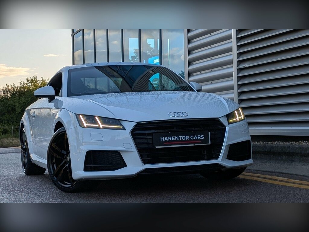 Audi TT 2.0 Tdi Ultra S Line Euro 6 Ss GD65BDF White #5