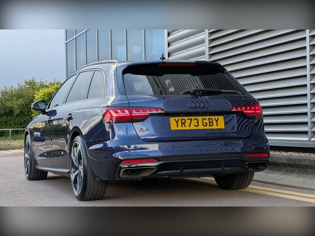 Audi A4 Avant 2.0 Tfsi 40 Black Edition S Tronic Euro 6 Ss YR73GBY Blue #6