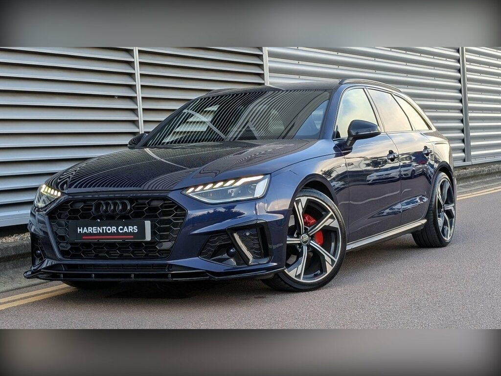 Audi A4 Avant 2.0 Tfsi 40 Black Edition S Tronic Euro 6 Ss YR73GBY Blue #3