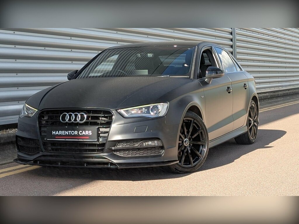 Audi A3 1.4 Tfsi Cod S Line Euro 6 Ss Nav KS16VKH Black #2