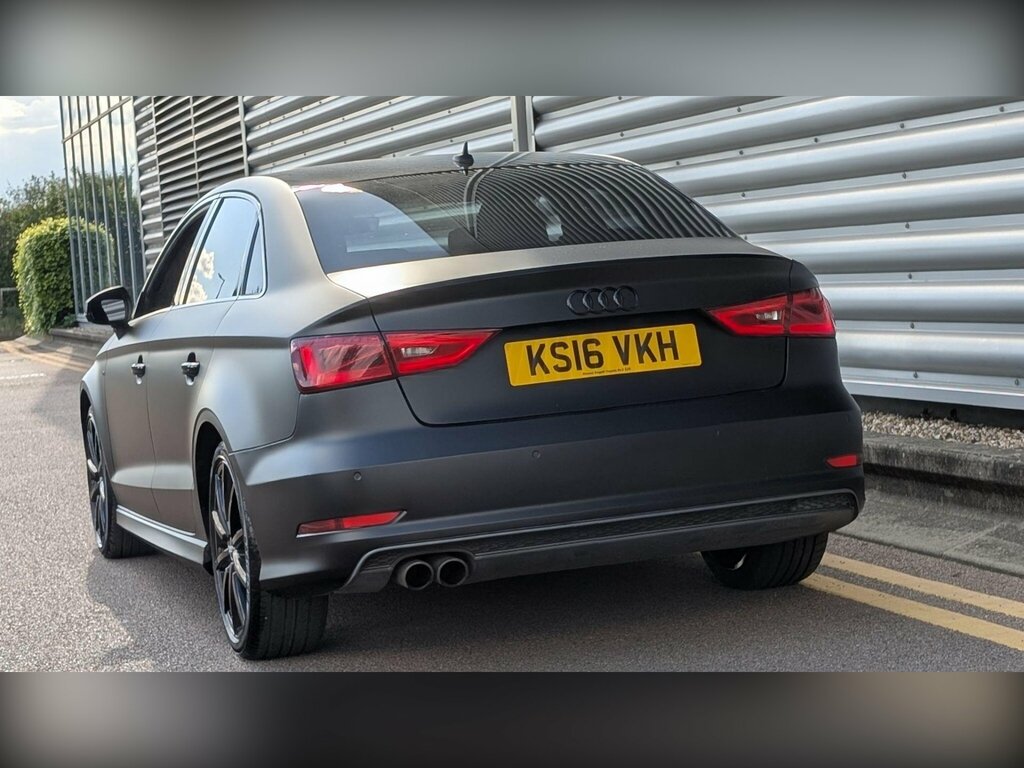 Audi A3 1.4 Tfsi Cod S Line Euro 6 Ss Nav KS16VKH Black #3