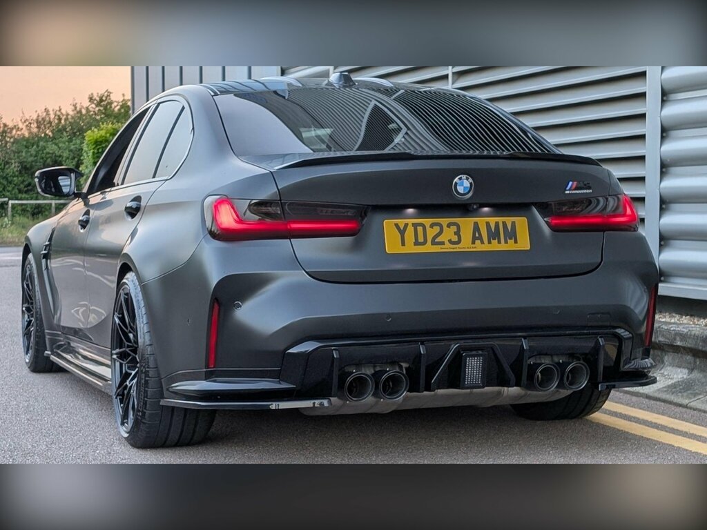 BMW M3 3.0 Biturbo Competition Steptronic Euro 6 Ss K23TYX Black #4