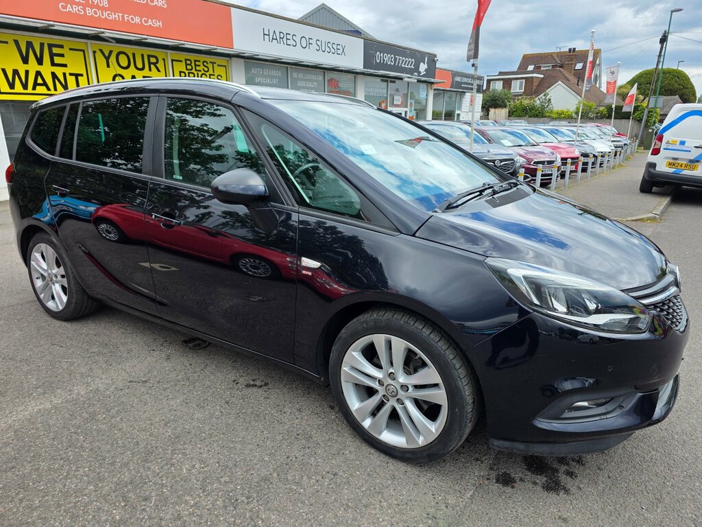 Vauxhall Zafira Tourer 1.4I Turbo Sri Nav Mpv Euro 6 1 Blue
