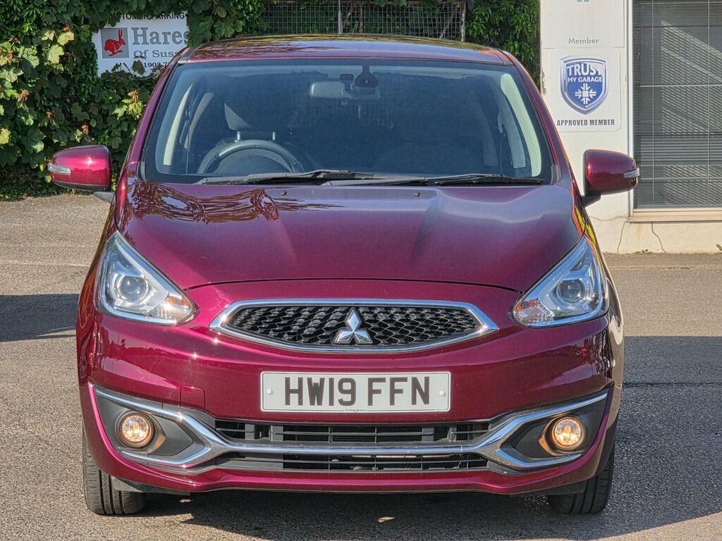 Mitsubishi Mirage 1.2 4 Hatchback Cvt Euro 6 Ss 79 Ps Purple #6
