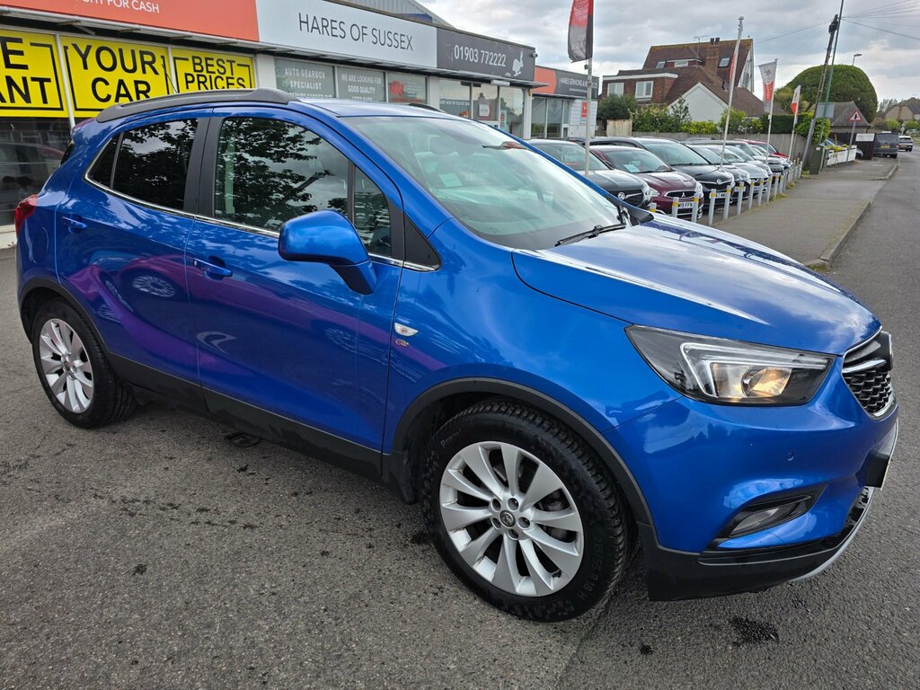 Vauxhall Mokka X 1.4I Turbo Elite Nav Suv Euro 6 1 Blue