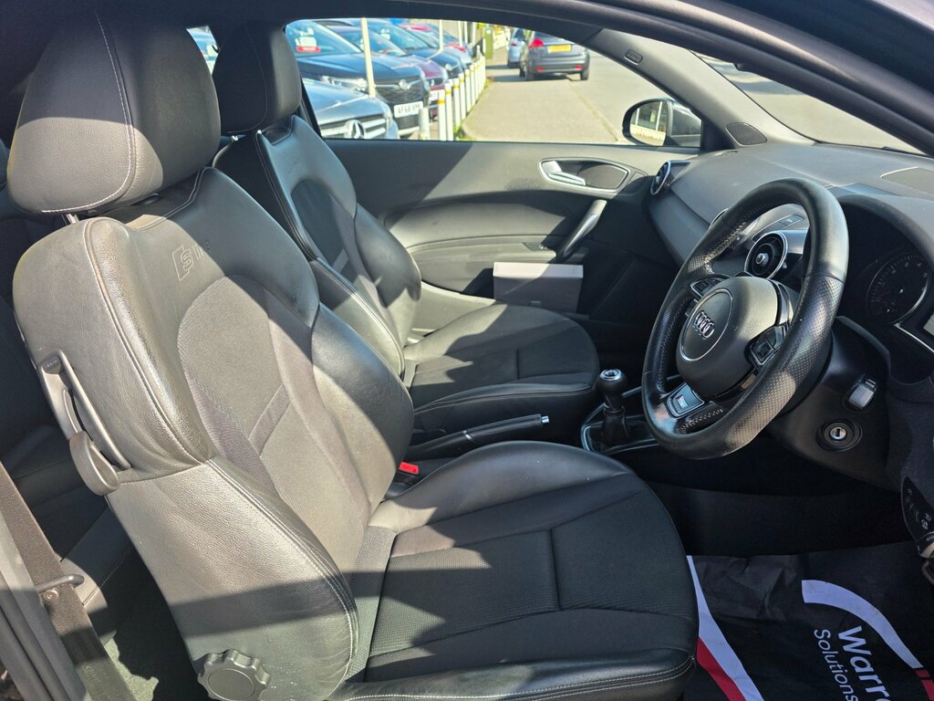 Audi A1 1.4 Tfsi S Line Hatchback Euro 6 LV16WCL Black #5
