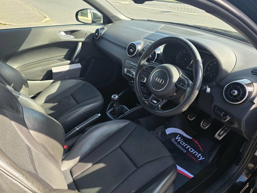 Audi A1 1.4 Tfsi S Line Hatchback Euro 6 LV16WCL Black #2