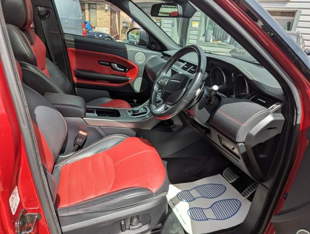 Land Rover Range Rover Evoque 2L Hse Dynamic SW67UKP Red #4