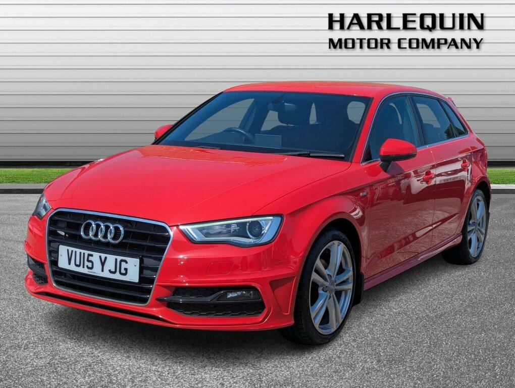 Audi A3 1.4L Tfsi S Line VU15YJG Red #3
