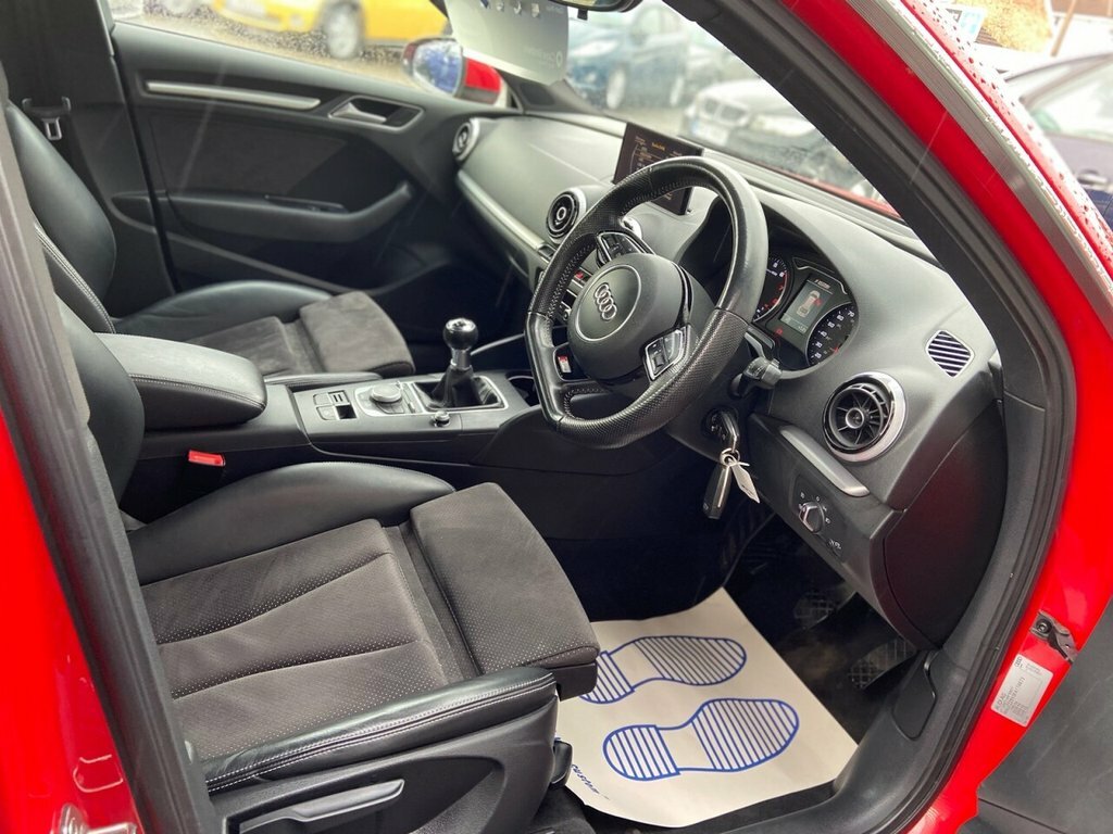 Audi A3 1.4L Tfsi S Line VU15YJG Red #4