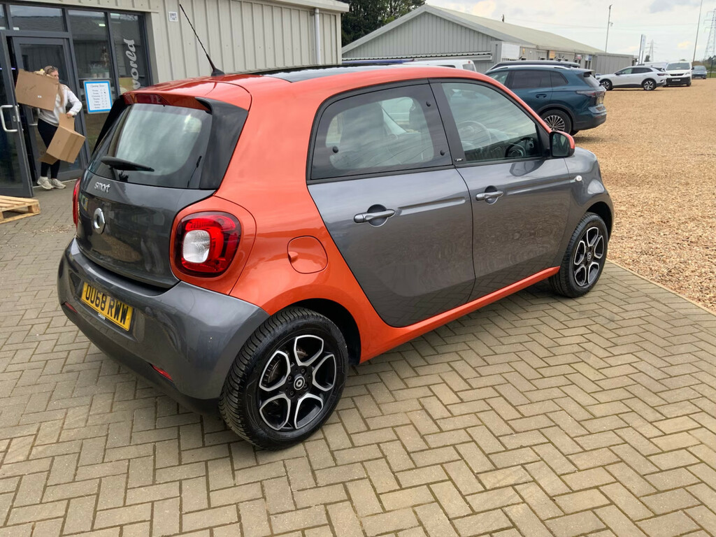 Smart Forfour 0.9 Turbo Prime Hatchback OU68RWW Orange #4