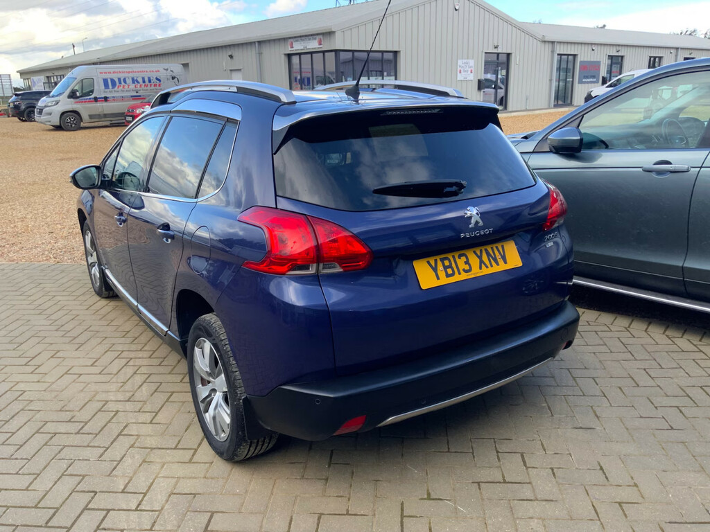 Peugeot 2008 1.6 E-hdi 115 Bhp Feline Calima Nav Nq White #4