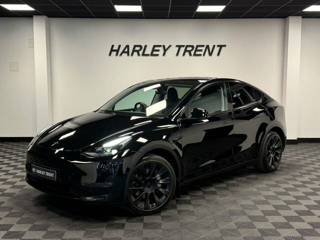 Tesla Model Y Dual Motor Long Range Suv 4Wde WN22FVG Black #4