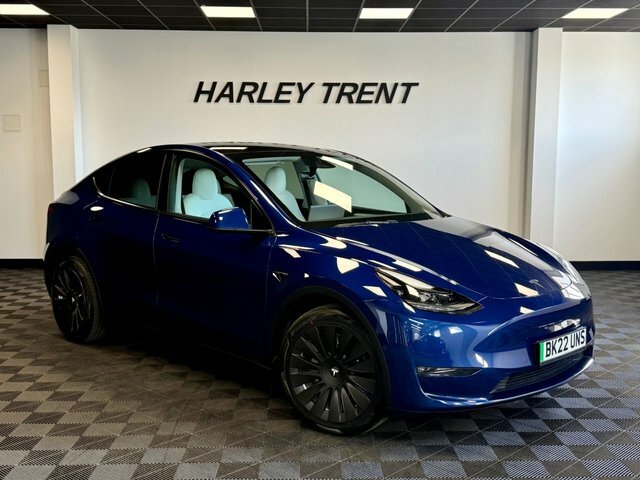 Tesla Model Y Dual Motor Long Range Suv 4Wde Blue