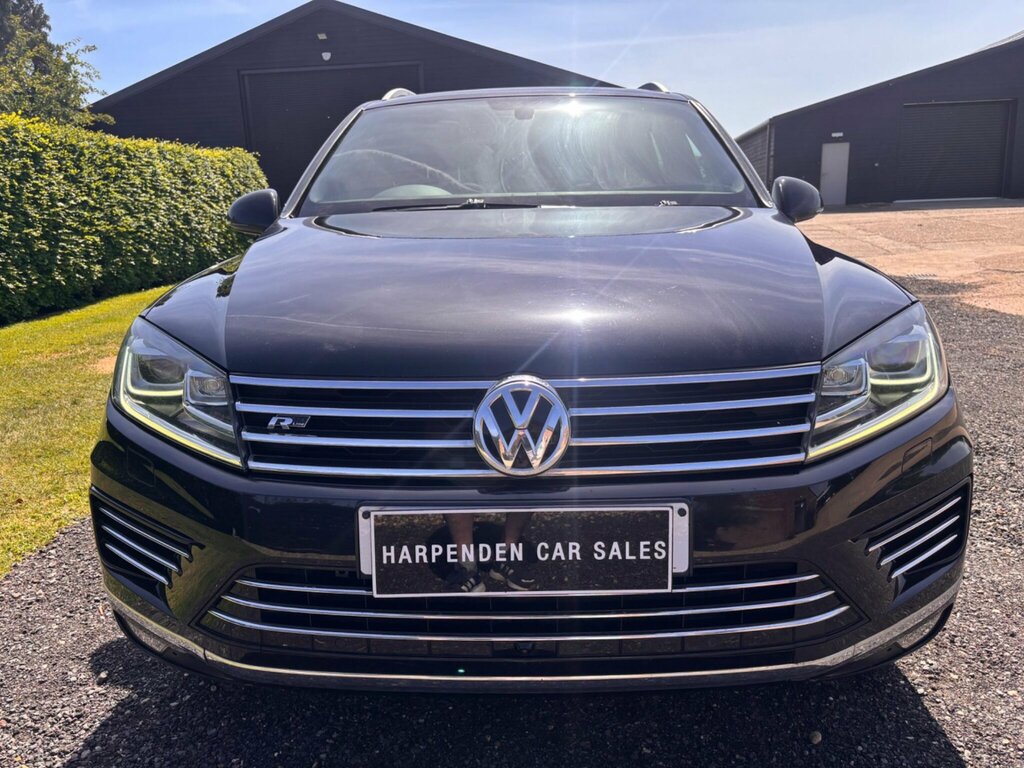 Volkswagen Touareg 3.0 Tdi V6 Bluemotion Tech R-line Suv T SE16JYY Black #2