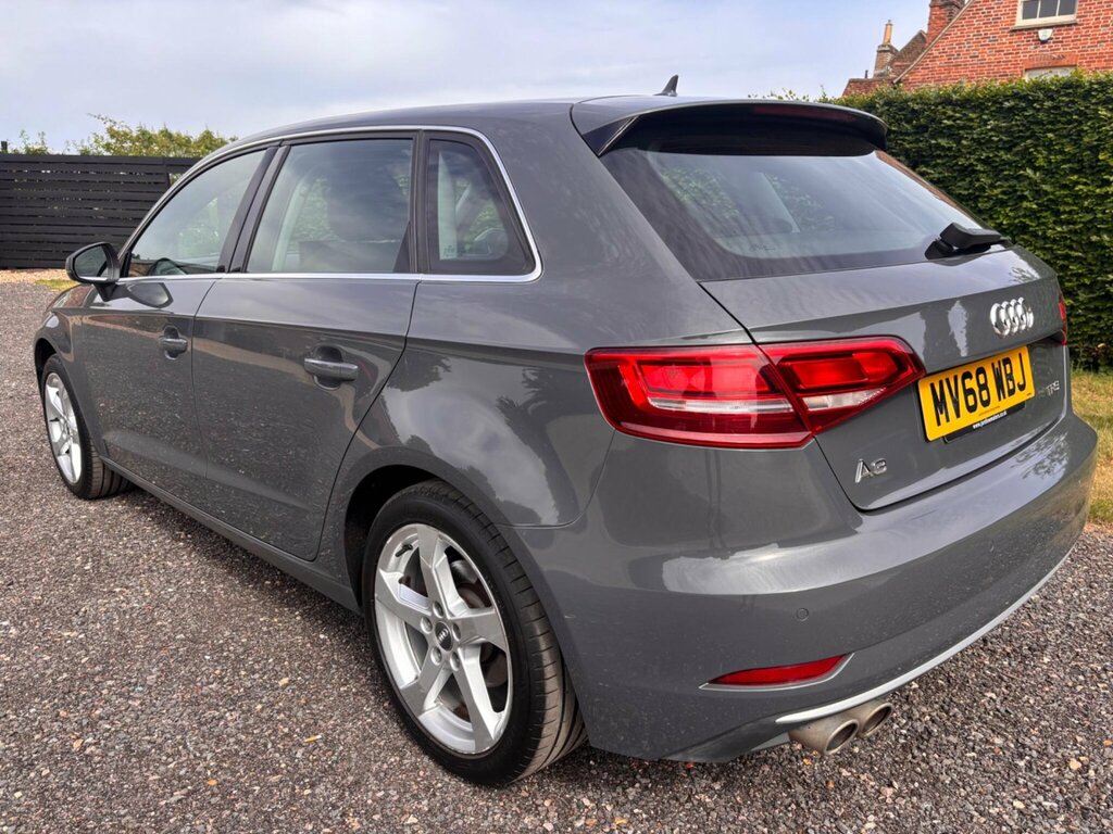 Audi A3 1.5 Tfsi Cod 35 Sport Sportback S Troni MV68WBJ Grey #6