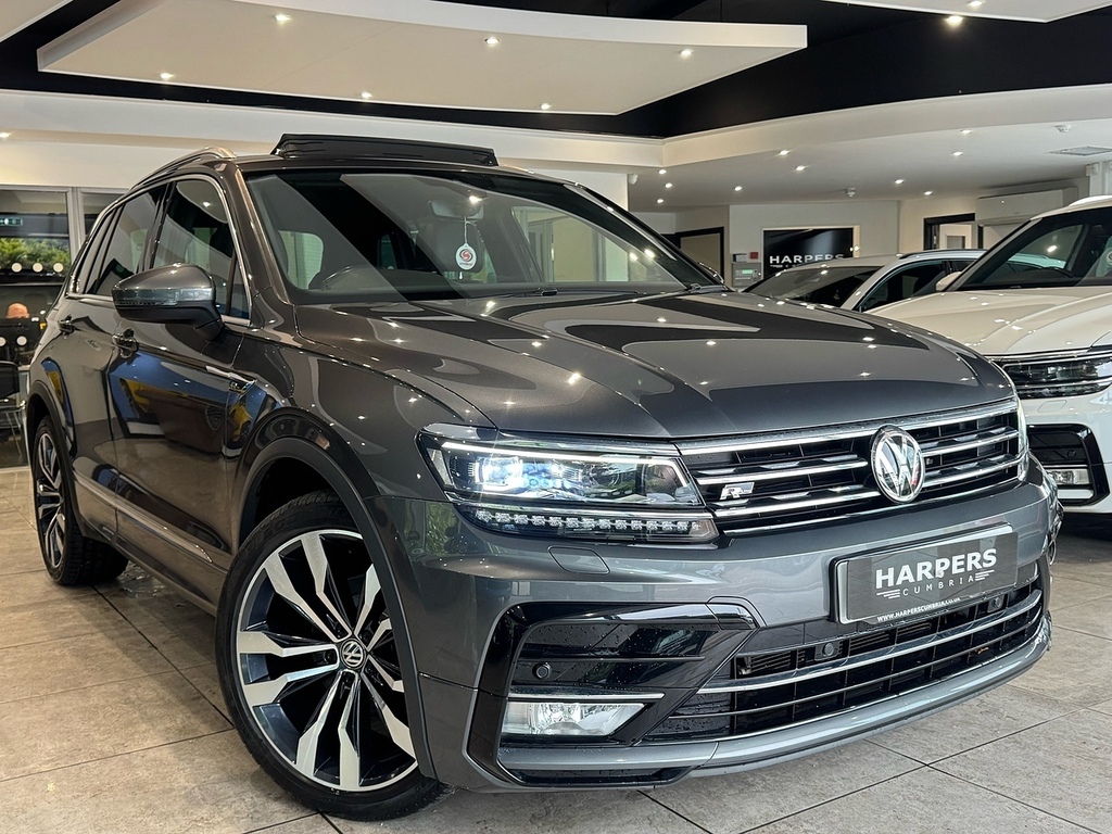 Volkswagen Tiguan 2.0 Tdi Bluemotion Tech R-line Suv Dsg Grey