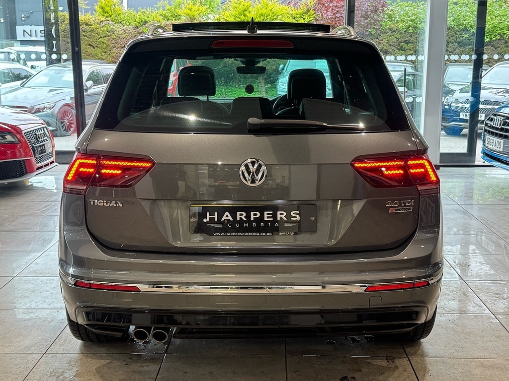 Volkswagen Tiguan 2.0 Tdi Bluemotion Tech R-line Suv Dsg LX66RFY Grey #5