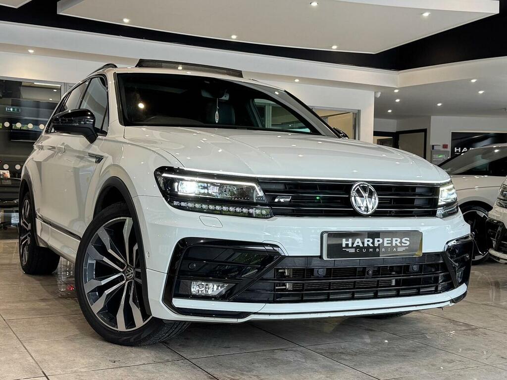 Volkswagen Tiguan 2.0 Tsi R-line Tech Suv Dsg 4Motion Eur White