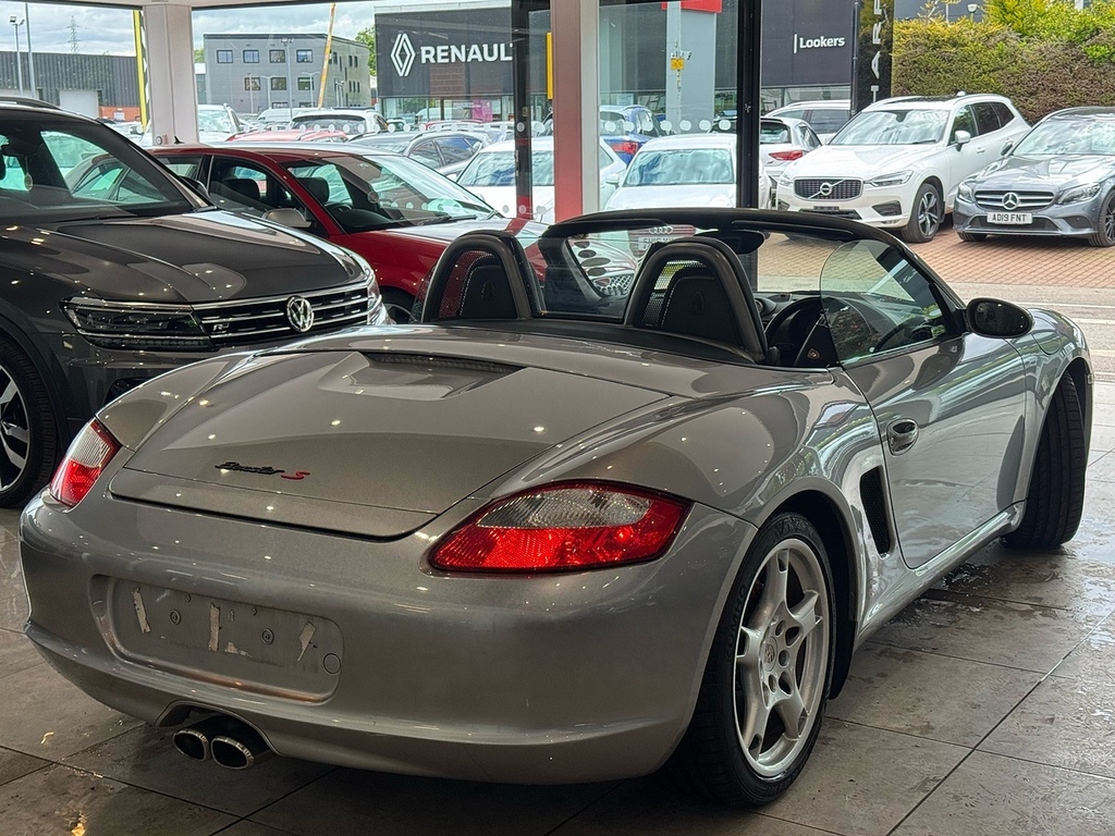 Porsche Boxster 987 S Convertible 3.2 Silver #4
