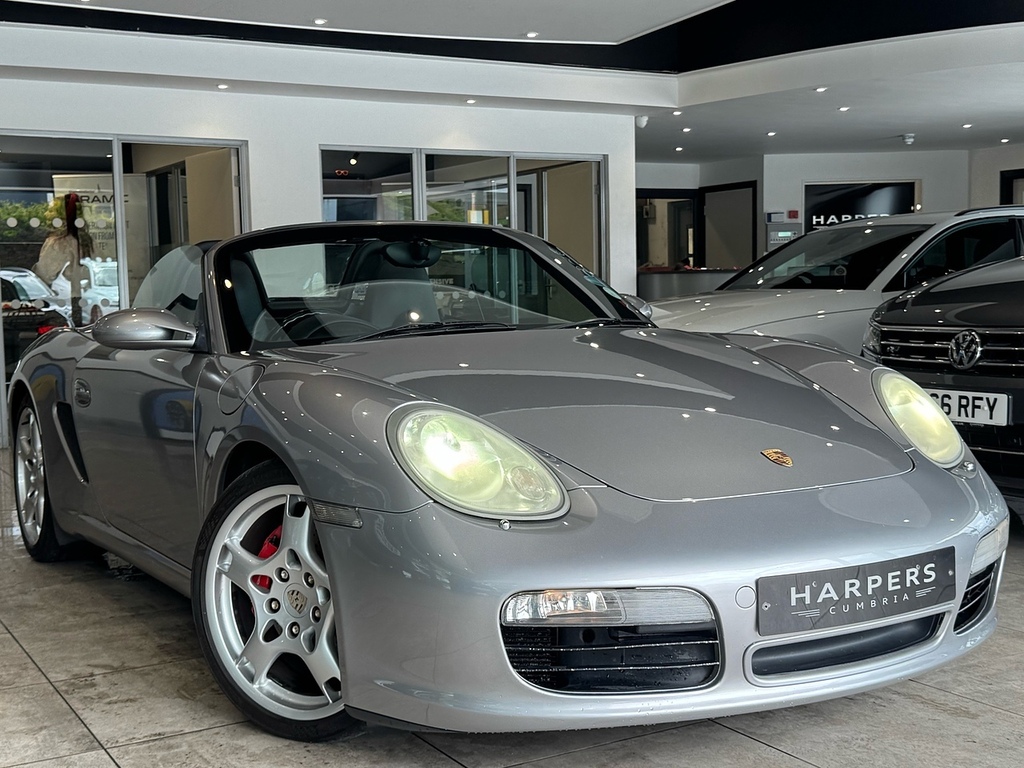 Porsche Boxster 987 S Convertible 3.2 Silver