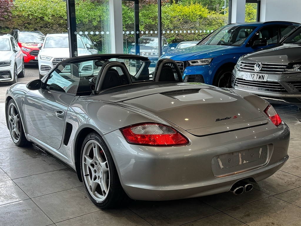 Porsche Boxster 987 S Convertible 3.2 Silver #5