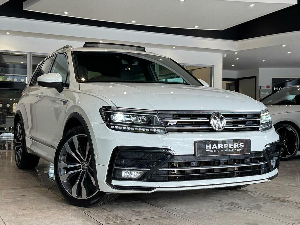 Volkswagen Tiguan 2.0 Tdi R-line Tech Suv Dsg Euro 6 Ss White