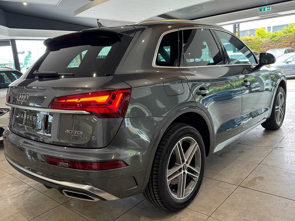 Audi Q5 2.0 Tdi 40 S Line Suv S Tronic Quattro YJ72ACA Grey #6