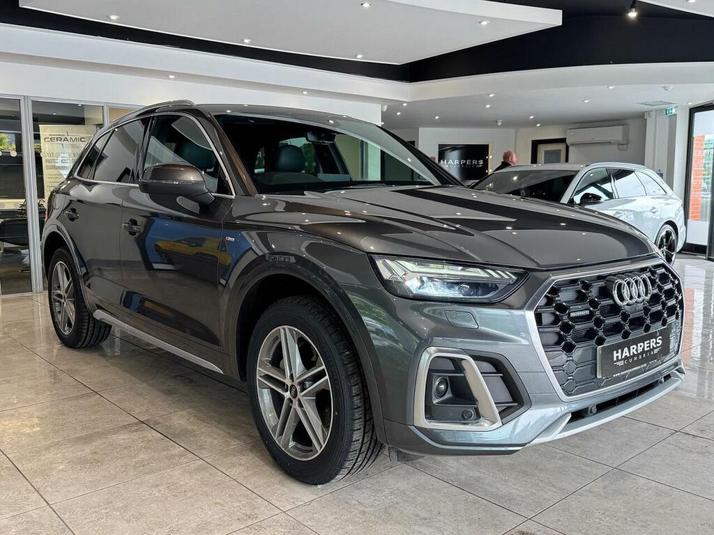 Audi Q5 2.0 Tdi 40 S Line Suv S Tronic Quattro YJ72ACA Grey #5
