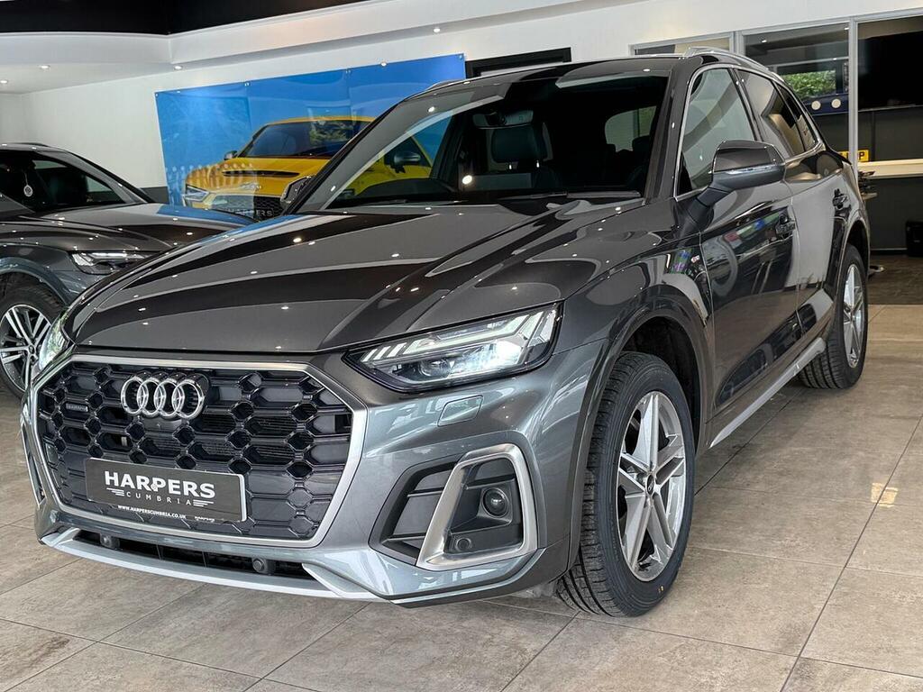 Audi Q5 2.0 Tdi 40 S Line Suv S Tronic Quattro YJ72ACA Grey #3