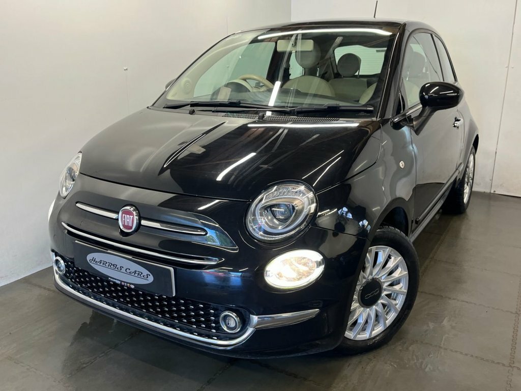 Fiat 500 1.2L Lounge KW66CKY Black #2