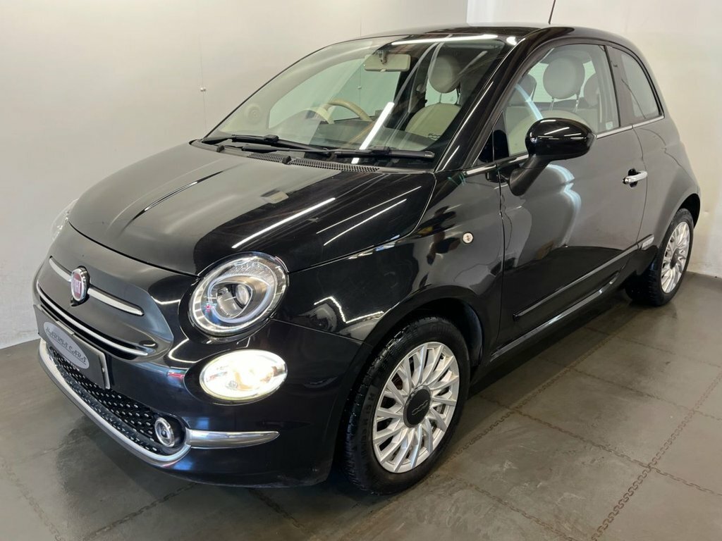 Fiat 500 1.2L Lounge KW66CKY Black #4
