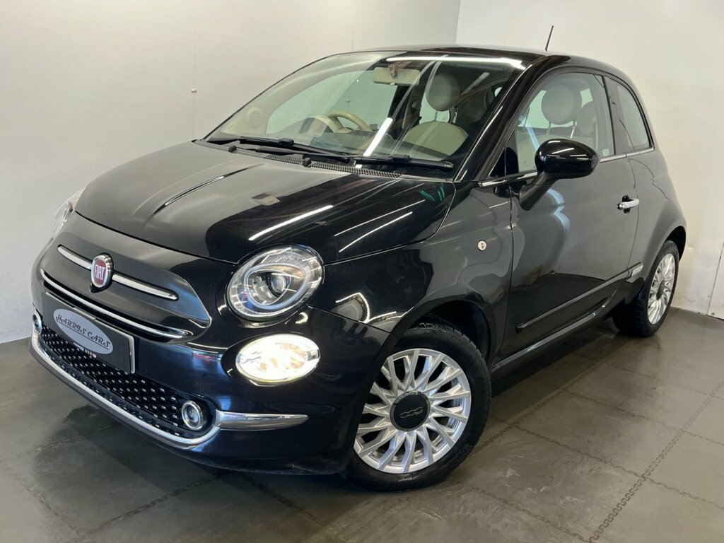 Fiat 500 1.2L Lounge KW66CKY Black #6